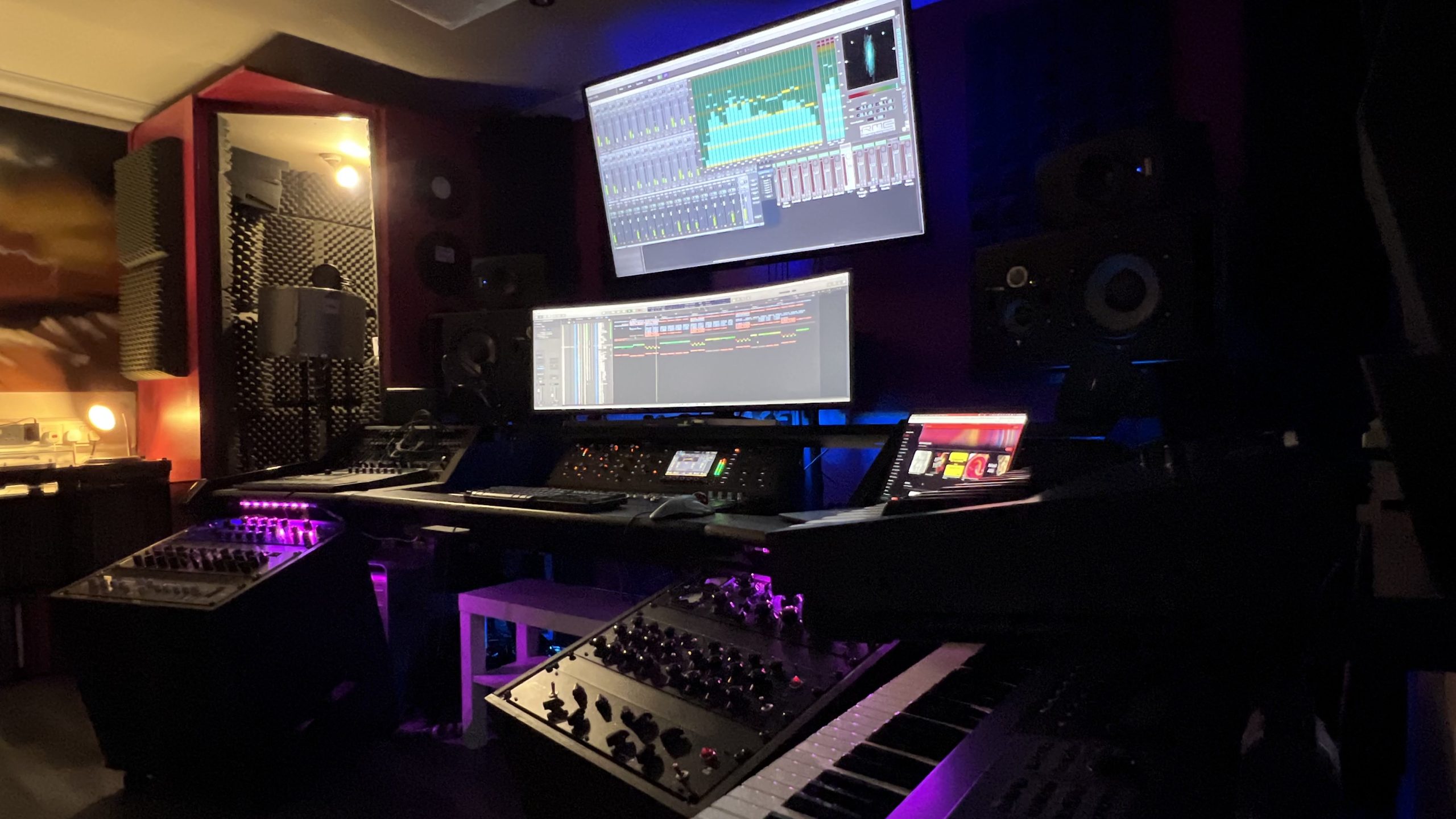 Spy-da Productions West London music studio